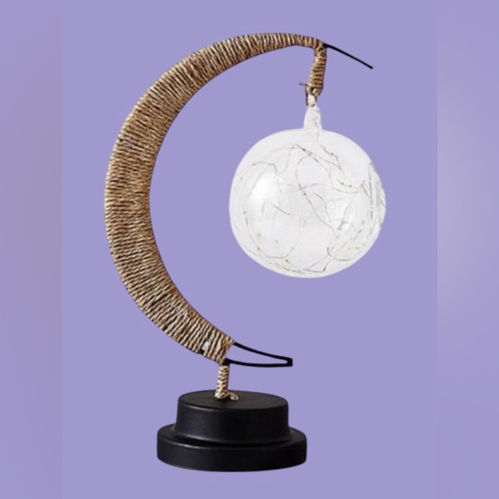 💜NEW IN BOX! TWINKLING TREE! THE ENCHANTED LUNAR LAMP! AMETHYST PURPLE! 💜